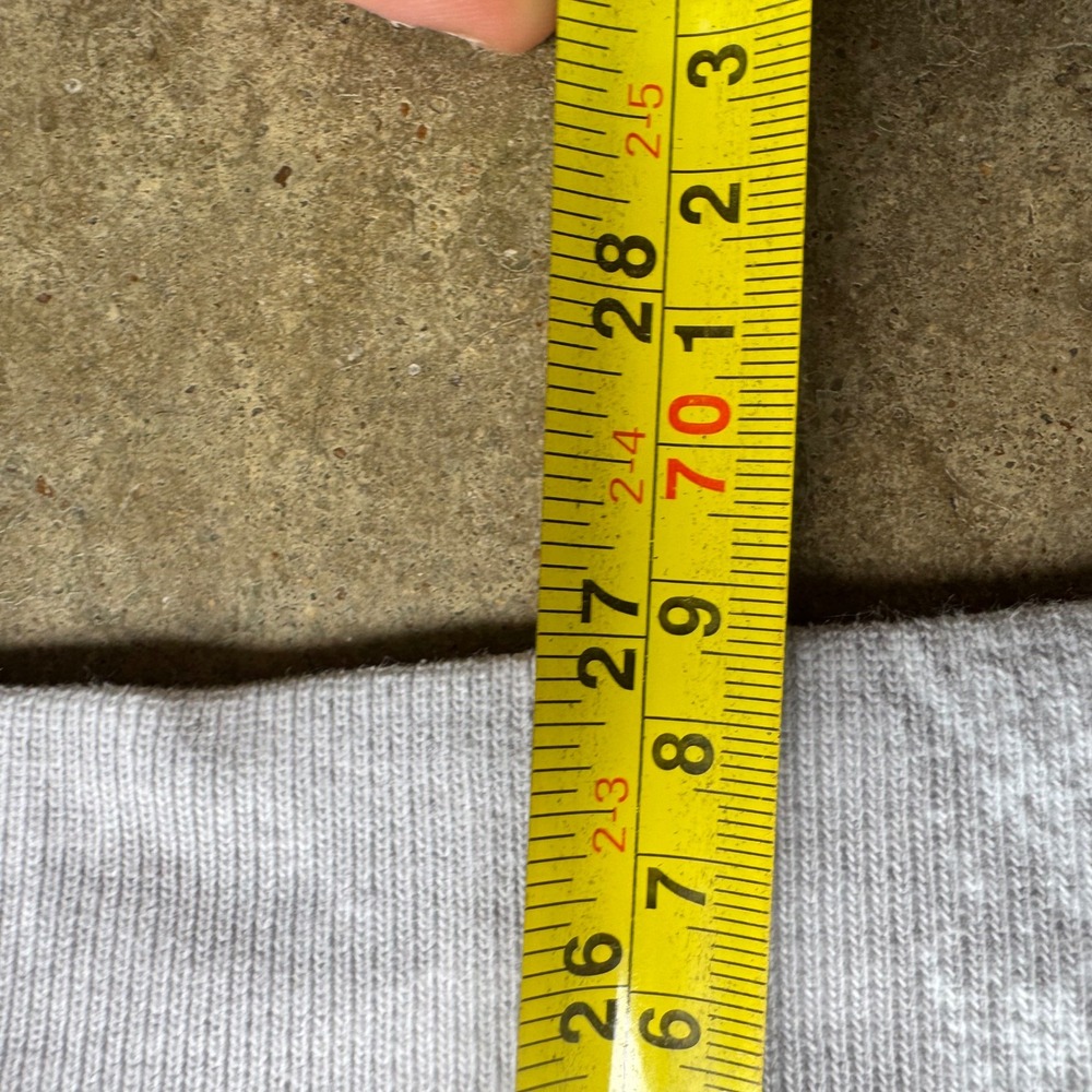 Vintage Y2K Abercrombie Yellowstone Montana Hoodie Camo Western Grey L (f10) - Picture 7 of 8